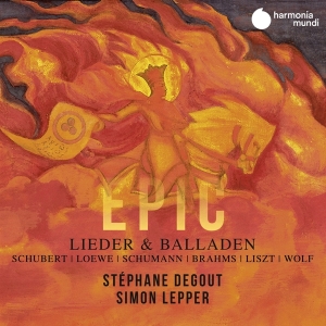 Stephane & Simon Lepper Degout - Epic: Lieder & Balladen in der Gruppe CD bei Bengans Skivbutik AB (3793787)