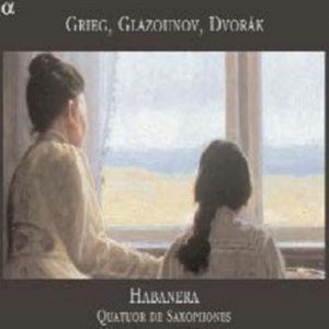 Grieg Glazounov Dvorak - Music For Saxophone in der Gruppe CD bei Bengans Skivbutik AB (3793824)