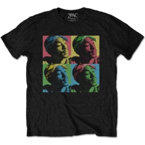 Tupac - Pop Art Uni Bl    in der Gruppe MERCHANDISE / T-shirt / Hip Hop-Rap bei Bengans Skivbutik AB (3795854r)