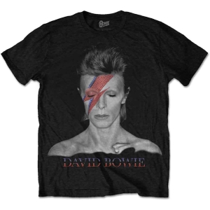 David Bowie - Aladdin Sane Uni Bl    in der Gruppe MERCH / T-Shirt / Rockoff_Nya April24 bei Bengans Skivbutik AB (3795865r)