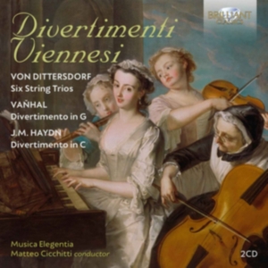 Von Dittersdorf Karl Ditters Hayd - Divertimenti Viennesi in der Gruppe CD bei Bengans Skivbutik AB (3799047)