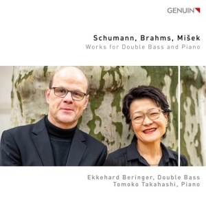 Brahms Johannes Misek Adolf Sch - Works For Double Bass & Piano in der Gruppe Externt_Lager / Naxoslager bei Bengans Skivbutik AB (3799059)