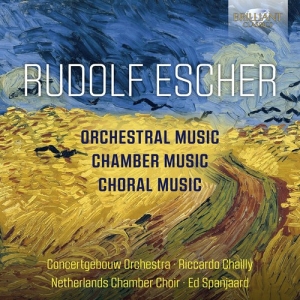 Escher Rudolf - Orchestra, Chamber, & Choral Music in der Gruppe Externt_Lager / Naxoslager bei Bengans Skivbutik AB (3799113)