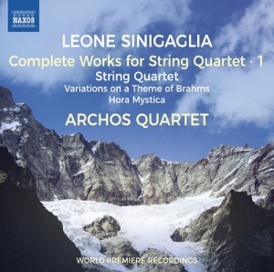 Sinigaglia Leone - Complete Works For String Quartet, in der Gruppe CD bei Bengans Skivbutik AB (3799130)
