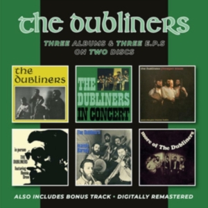 Dubliners - Three Albums & Three Eps in der Gruppe CD / Irländsk Musik,Pop-Rock bei Bengans Skivbutik AB (3802646)