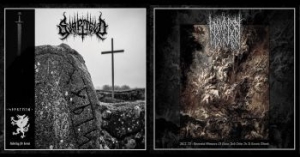 Svarteld / Universal Disorder - Split (Vinyl) in der Gruppe VINYL / Hårdrock/ Heavy metal bei Bengans Skivbutik AB (3805135)