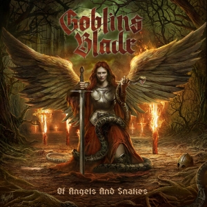 Goblins Blade - Of Angels And Snakes (Digipack) in der Gruppe CD / Hårdrock bei Bengans Skivbutik AB (3806942)