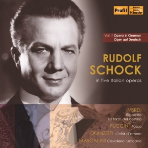 Various - Rudolf Schock In Five Italian Opera in der Gruppe Externt_Lager / Naxoslager bei Bengans Skivbutik AB (3807254)