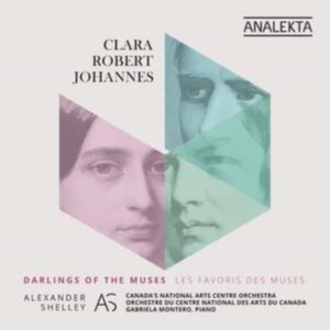 Brahms Johannes Schumann Robert - Clara, Robert, Johannes - Darlings in der Gruppe CD bei Bengans Skivbutik AB (3807265)