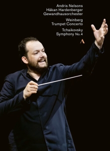Weinberg Mieczyslaw Tchaikovsky - Trumpet Concerto Symphony No. 4 (D in der Gruppe Externt_Lager / Naxoslager bei Bengans Skivbutik AB (3807273)