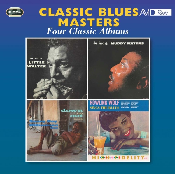 Various Artists - Classic Blues Masters - Four Classi in der Gruppe CD / Bestseller bei Bengans Skivbutik AB (3807923)