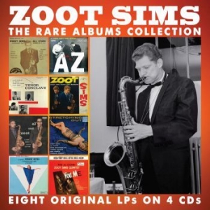 Zoot Sims - Rare Albums Collection (4 Cd) in der Gruppe CD bei Bengans Skivbutik AB (3807964)