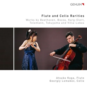Various - Flute & Cello Rarities - Works By B in der Gruppe CD bei Bengans Skivbutik AB (3808035)