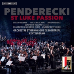 Penderecki Krzysztof - St. Luke Passion in der Gruppe MUSIK / SACD / Klassiskt bei Bengans Skivbutik AB (3808051)
