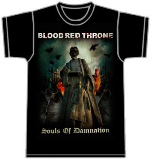 Blood Red Throne - T/S Souls Of Damnation (Xl) in der Gruppe Merchandise bei Bengans Skivbutik AB (3811463)