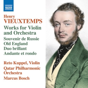 Vieuxtemps Henri Francois Joseph - Works For Violin & Orchestra in der Gruppe CD bei Bengans Skivbutik AB (3811913)