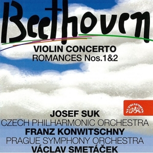 Beethoven Ludwig - Violin Concerto & Romances in der Gruppe CD bei Bengans Skivbutik AB (3812910)