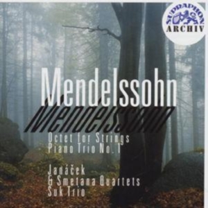 Mendelssohn Felix - Octet For Strings, Piano Trio No. 1 in der Gruppe Externt_Lager / Naxoslager bei Bengans Skivbutik AB (3814045)