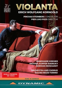 Korngold Erich Wolfgang - Violanta (Dvd) in der Gruppe Externt_Lager / Naxoslager bei Bengans Skivbutik AB (3814051)