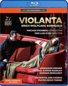 Korngold Erich Wolfgang - Violanta (Blu-Ray) in der Gruppe MUSIK / Musik Blu-Ray / Klassiskt bei Bengans Skivbutik AB (3814052)