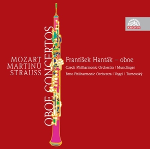 Mozart W A Martinu Bohuslav Str - Oboe Concertos in der Gruppe Externt_Lager / Naxoslager bei Bengans Skivbutik AB (3814599)