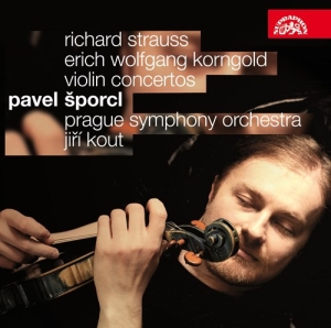 Strauss Richard Korngold E W - Violin Concertos in der Gruppe CD bei Bengans Skivbutik AB (3814608)