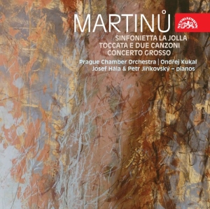 Martinu Bohuslav - Sinfonietta La Jolla, Toccata E Due in der Gruppe Externt_Lager / Naxoslager bei Bengans Skivbutik AB (3814621)