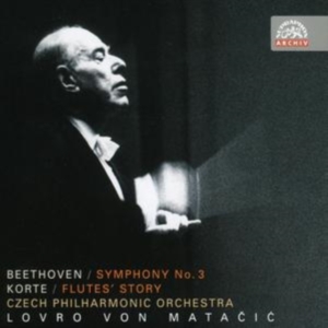 Beethoven Ludwig Korte Oldrich F - Symphony No. 3 (Eroica), Flute's St in der Gruppe Externt_Lager / Naxoslager bei Bengans Skivbutik AB (3815193)