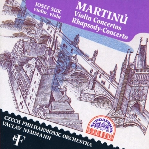 Martinu Bohuslav - Violin Concertos, Rhapsody-Concerto in der Gruppe Externt_Lager / Naxoslager bei Bengans Skivbutik AB (3815196)