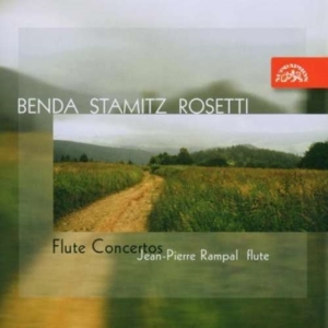 Benda František Stamitz Carl Phi - Concertos For Flute And Orchestra in der Gruppe Externt_Lager / Naxoslager bei Bengans Skivbutik AB (3815199)