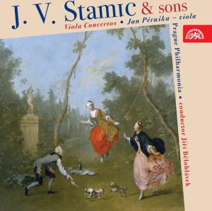 Stamitz C P Stamitz J W Stamitz - Viola Concertos in der Gruppe Externt_Lager / Naxoslager bei Bengans Skivbutik AB (3815205)
