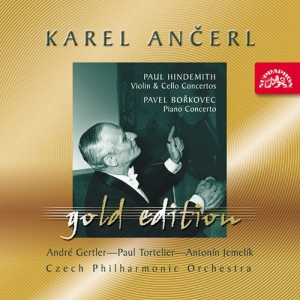 Hindemith Paul Borkovec Pavel - Ancerl Gold Edition 30: Violin & Ce in der Gruppe CD bei Bengans Skivbutik AB (3815362)