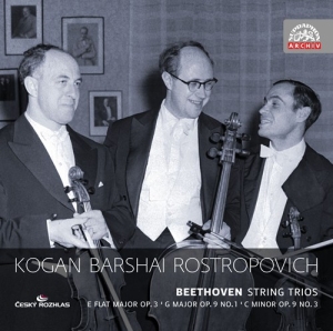 Beethoven Ludwig - String Trios. Russian Masters in der Gruppe Externt_Lager / Naxoslager bei Bengans Skivbutik AB (3816042)