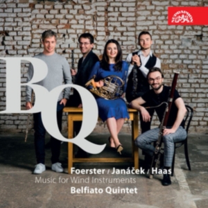 Foerster Josef Haas Pavel Janác - Music For Wind Instruments in der Gruppe Externt_Lager / Naxoslager bei Bengans Skivbutik AB (3816712)