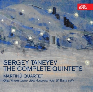 Taneyev Sergey - The Complete Quintets in der Gruppe Externt_Lager / Naxoslager bei Bengans Skivbutik AB (3816733)