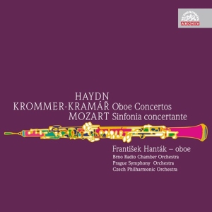 Krommer F V Haydn Joseph Mozart - Oboe Concertos, Sinfonia Concertant in der Gruppe Externt_Lager / Naxoslager bei Bengans Skivbutik AB (3816752)