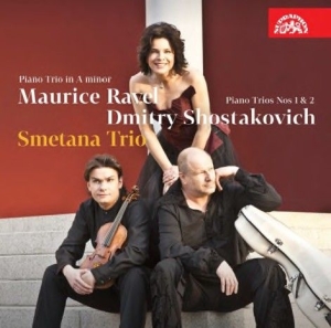Shostakovich Dmitry Ravel Mauric - Piano Trios in der Gruppe Externt_Lager / Naxoslager bei Bengans Skivbutik AB (3817277)
