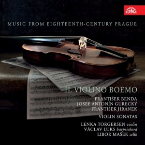 Benda FrantiÅ¡ek JirÃ¡nek FrantiÅ¡e - Il Violino Boemo. Music From Eighte in der Gruppe Externt_Lager / Naxoslager bei Bengans Skivbutik AB (3817279)
