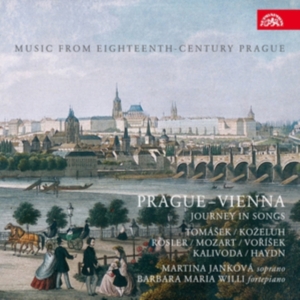 Various - Prague-Vienna Journey In Songs, Mus in der Gruppe CD / Klassiskt bei Bengans Skivbutik AB (3817491)