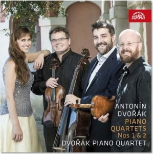 Dvorák Antonín - Piano Quartets Nos. 1 And 2 in der Gruppe Externt_Lager / Naxoslager bei Bengans Skivbutik AB (3817512)