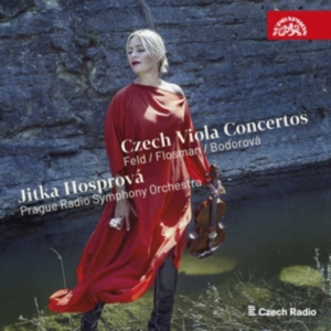 Bodorova  Feld  Flosman - Czech Viola Concertos in der Gruppe Externt_Lager / Naxoslager bei Bengans Skivbutik AB (3817516)