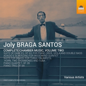 Braga Santos Joly - Complete Chamber Music, Vol. 2 in der Gruppe Externt_Lager / Naxoslager bei Bengans Skivbutik AB (3819187)