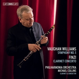 Finzi Gerald Vaughan Williams Ra - Symphony No. 5 Finzi: Clarinet Con in der Gruppe MUSIK / SACD / Klassiskt bei Bengans Skivbutik AB (3819191)