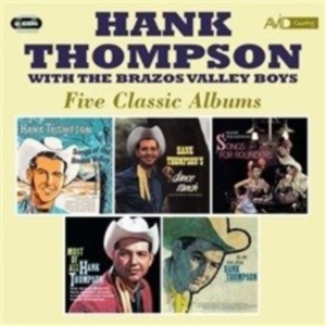 Thompson Hank - Five Classic Albums in der Gruppe CD / Country bei Bengans Skivbutik AB (3820412)
