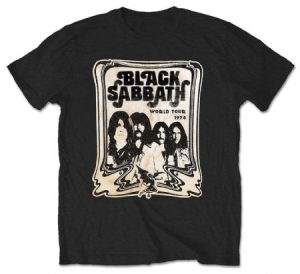 Black Sabbath - T-shirt World Tour 78 Cream T Shirt: in der Gruppe Merch T-shirts / Classic Tours bei Bengans Skivbutik AB (3821461)