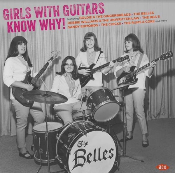 Various Artists - Girls With Guitars Know Why! in der Gruppe VINYL / Bestseller bei Bengans Skivbutik AB (3824032)