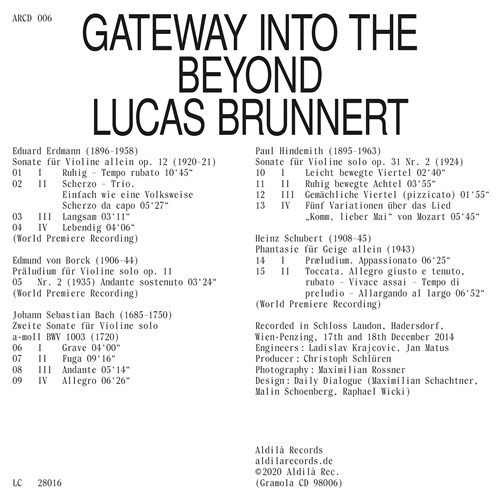 Various - Gateway Into The Beyond in der Gruppe CD / Bestseller bei Bengans Skivbutik AB (3824087)
