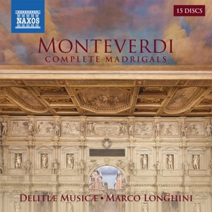 Monteverdi Claudio - Complete Madrigals (15Cd) in der Gruppe Externt_Lager / Naxoslager bei Bengans Skivbutik AB (3824595)
