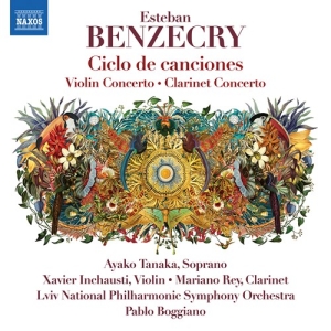 Benzecry Esteban - Ciclo De Canciones Violin Concerto in der Gruppe CD bei Bengans Skivbutik AB (3824600)