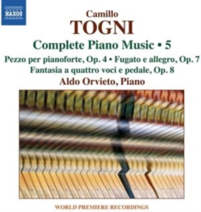 Togni Camillo - Complete Piano Music, Vol. 5 in der Gruppe Externt_Lager / Naxoslager bei Bengans Skivbutik AB (3824606)